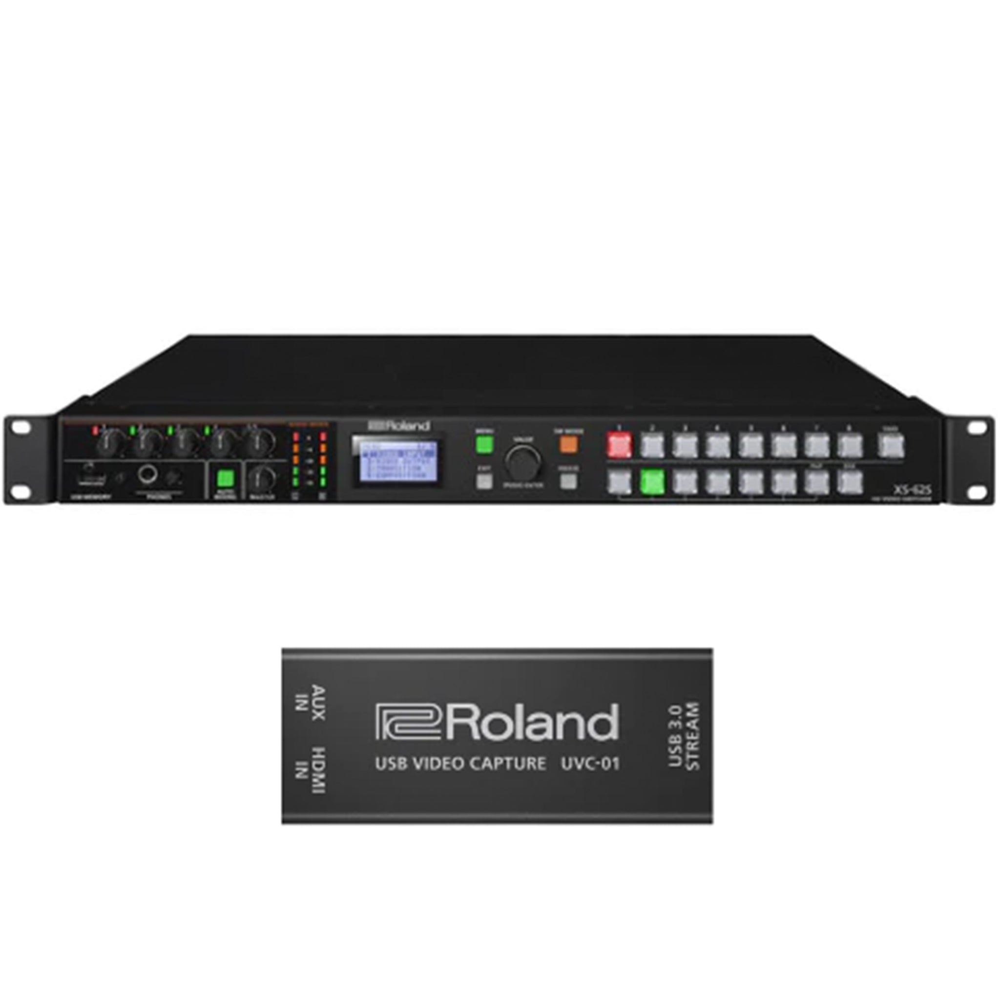 Roland XS-1HD A/V Matrix Switcher with HDMI & RCA Cables
