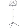 K&M 100/1-Black 3-Piece Folding Music Stand