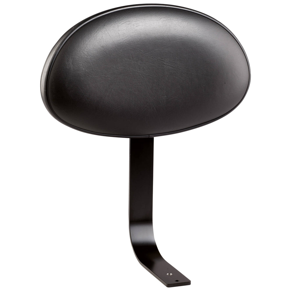 K&M 14032-Black Backrest w/Leatherette Cushion