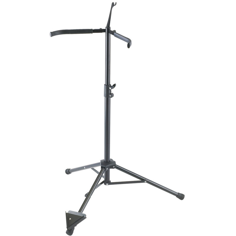 K&M 141/1-Black Cello Tripod with Bow Holder