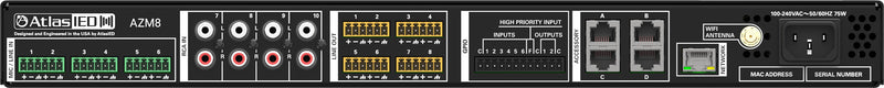 Atlas AZM8 Atmosphere 8-Zone Audio Processor