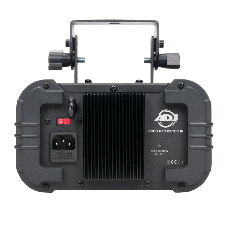 American DJ 12W LED Gobo Projector IR with 4 Gobos & 4 Color