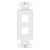 Wirepath Decorative Strap 2-Port Decorative Strap (White)