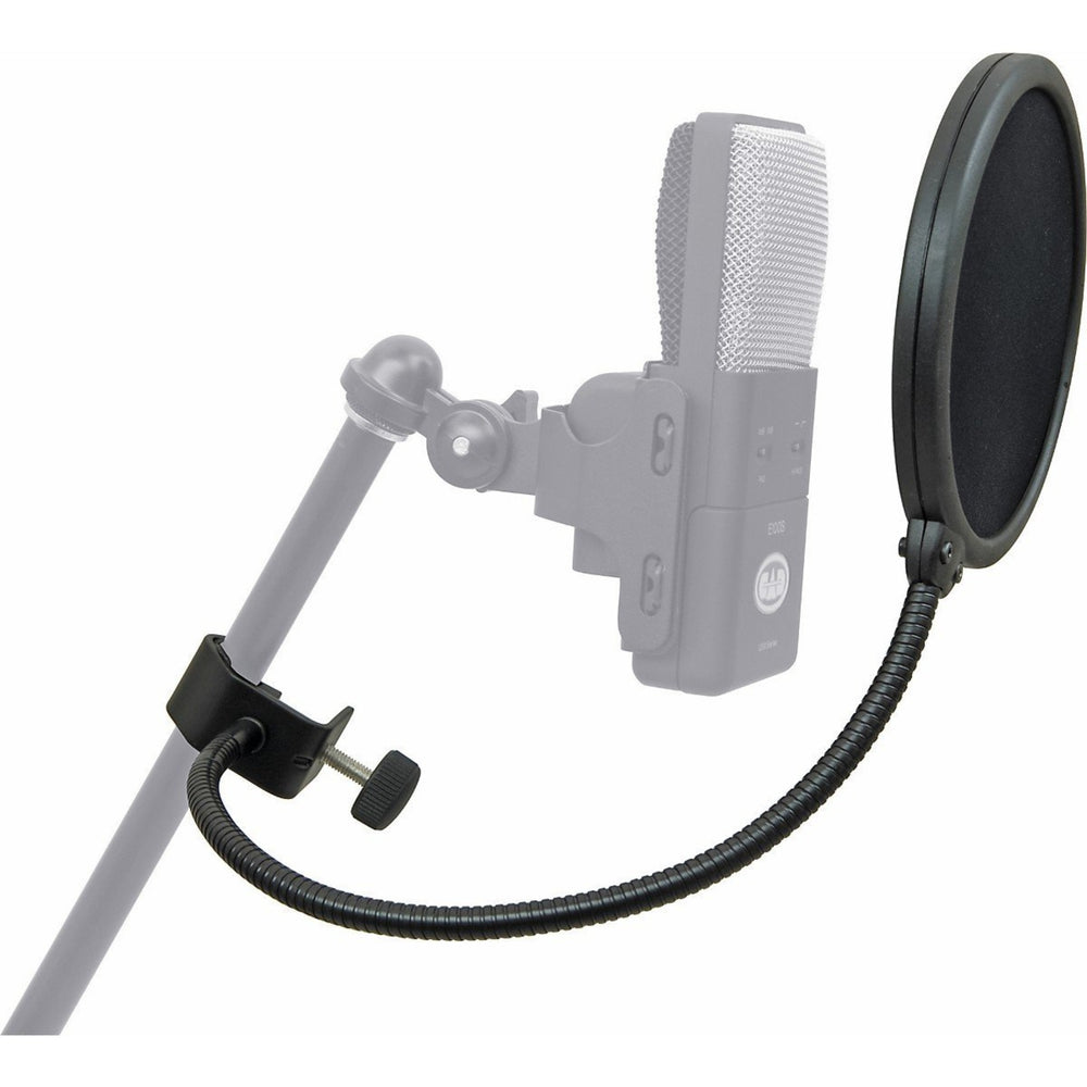 K&M 30700-Black 130mm Double Screen Pop Filter