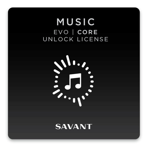 Savant Feature License | 3Rd Party Music, Mac Core