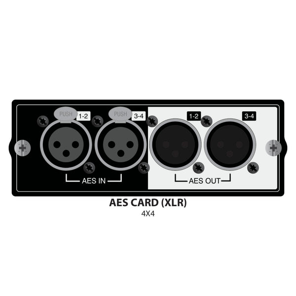 Soundcraft SiO-AES4X4 AES EBU 4+4 XLR Option Card