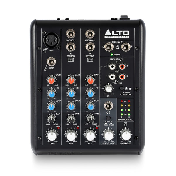 Alto TrueMix 500 5-Channel Analog Mixer With USB