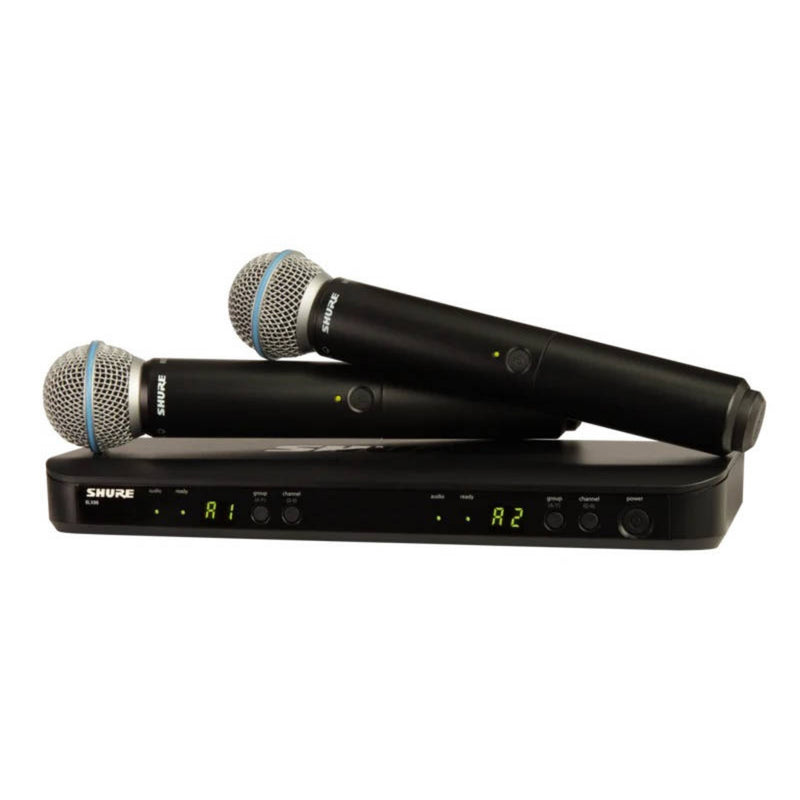 Shure BLX288/B58-H10 Wireless Vocal System With Two Beta 58A