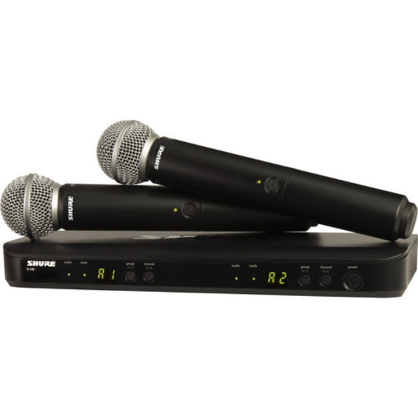 Shure BLX288/SM58-H9 Wireless Vocal System With Two SM58