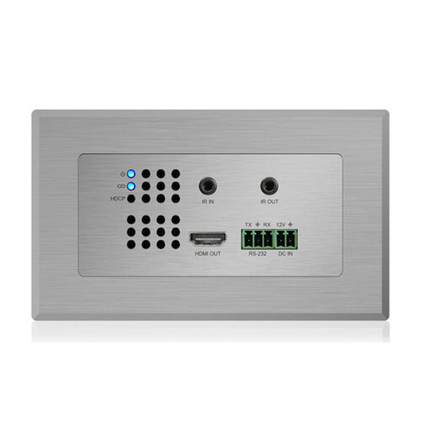 Blustream HEX11WP-RX-US HDBT 4K60 Wall Plate Receiver - 70m