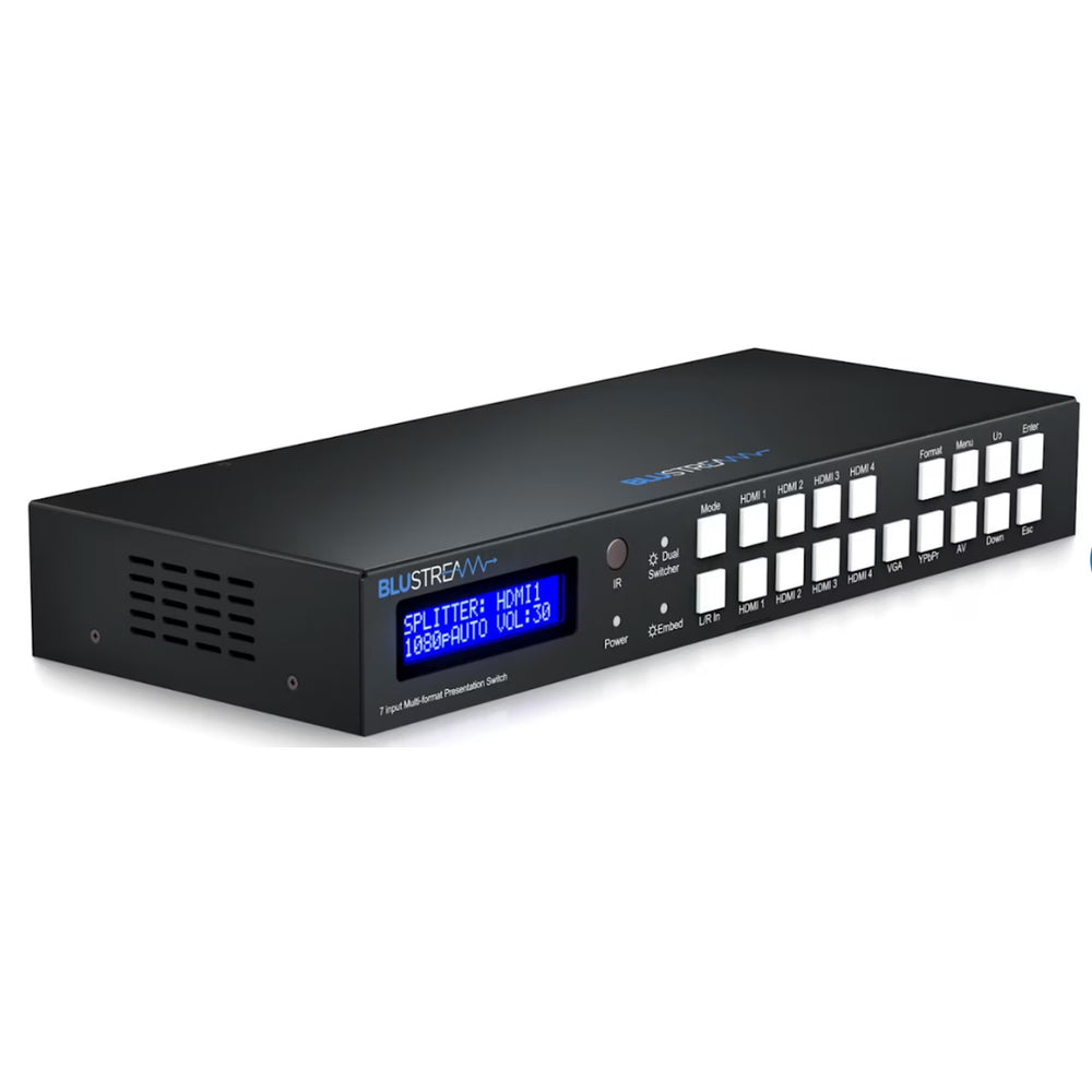 Blustream MFP72 7 Input Presentation Switch - Multi Format