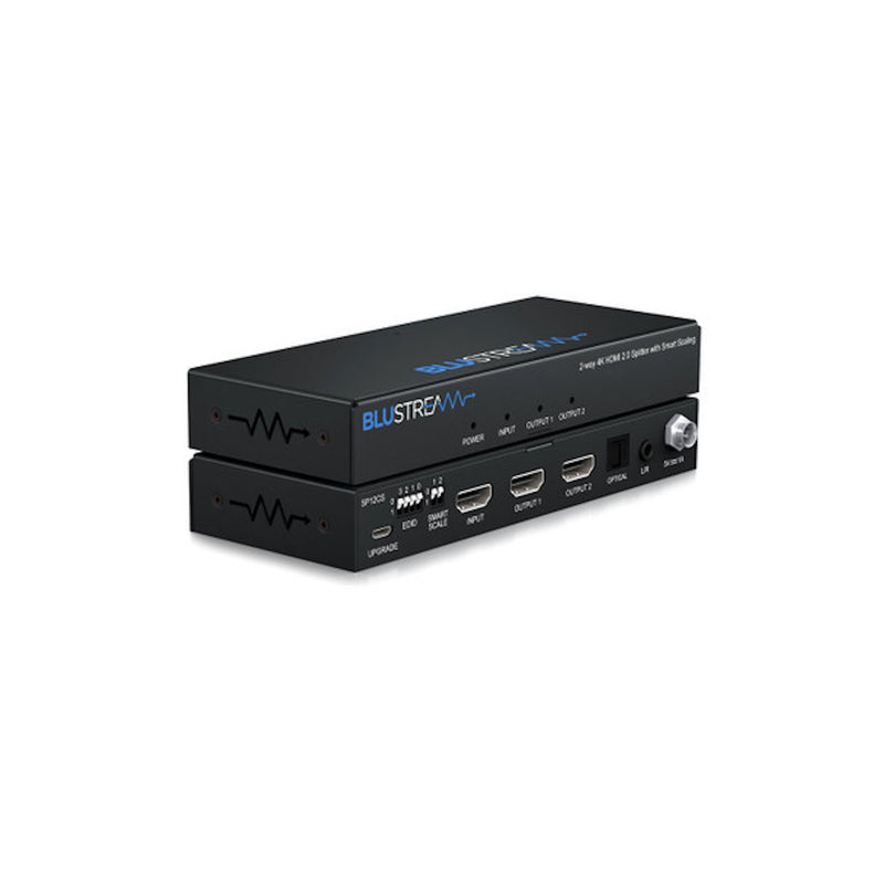 Blustream SP12CS 1x2 HDMI Splitter w/Audio Breakout