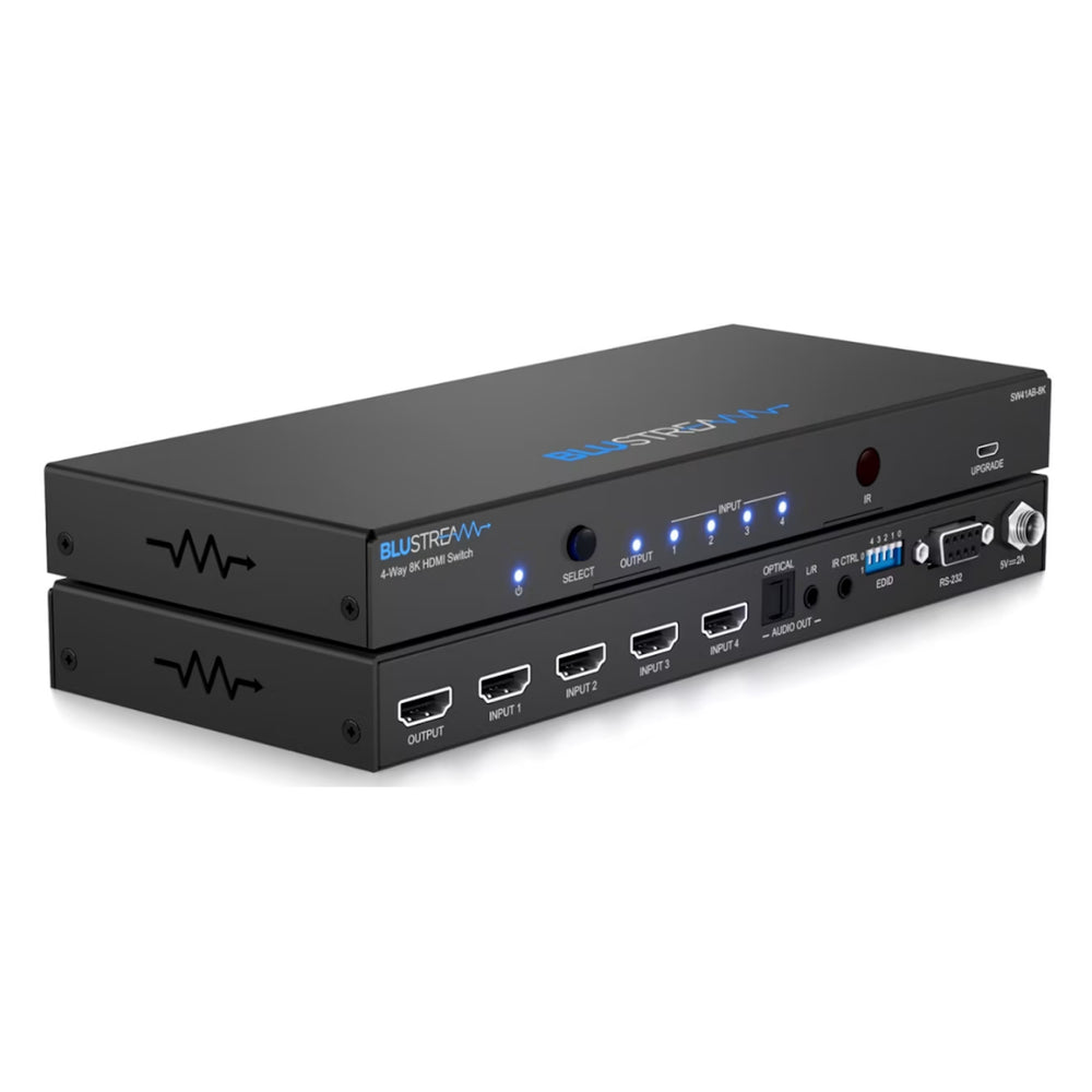 Blustream SW41AB-8K 4-Way 8K 18Gbps HDMI Switch