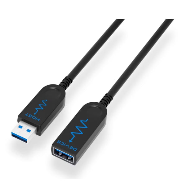 Blustream USB3AMF15 10Gbps USB-A M/F AOC Cable - 15m