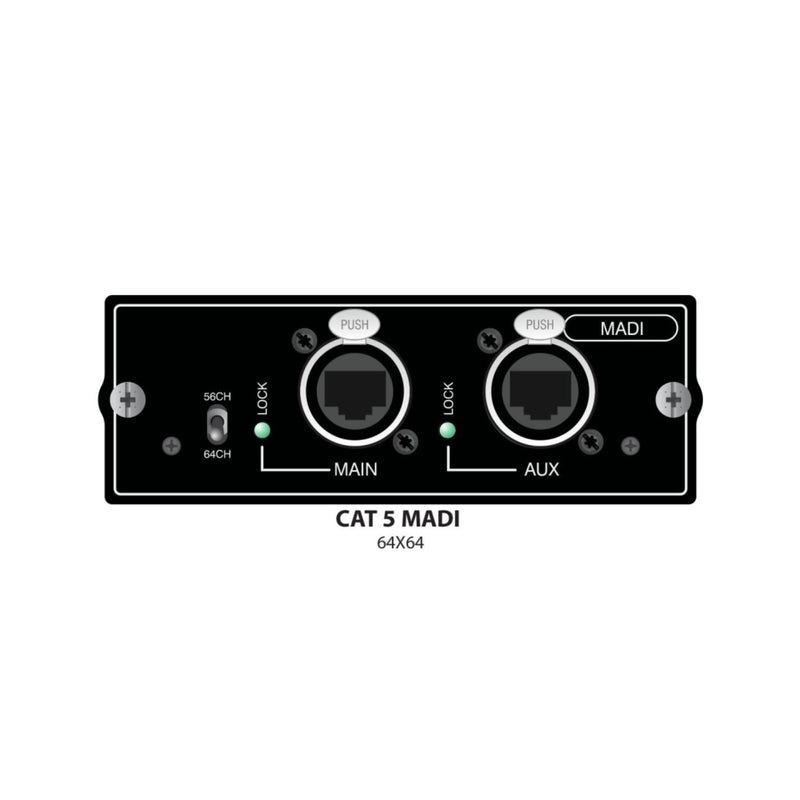 Soundcraft Dual-Port Cat 5 MADI Card