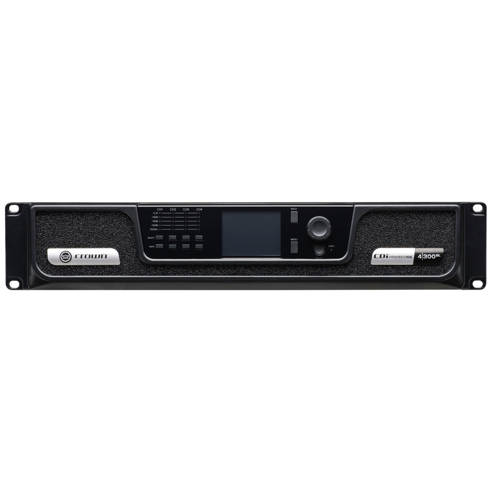 CROWN CDi 4/300BL Analog + BLU link input, 4 channel, 300W