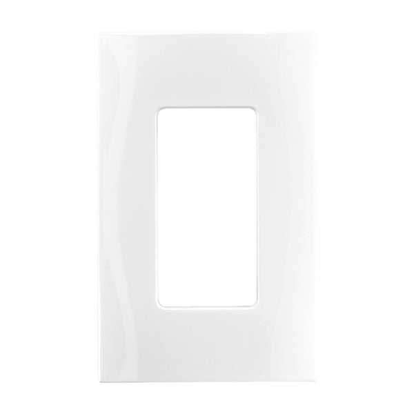 Control4 Faceplate, Contemporary, 1 Gang (White)