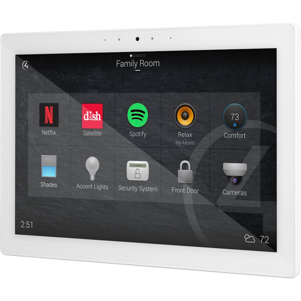 Control4 T4 Series 10 inch In-Wall Touchscreen (White)