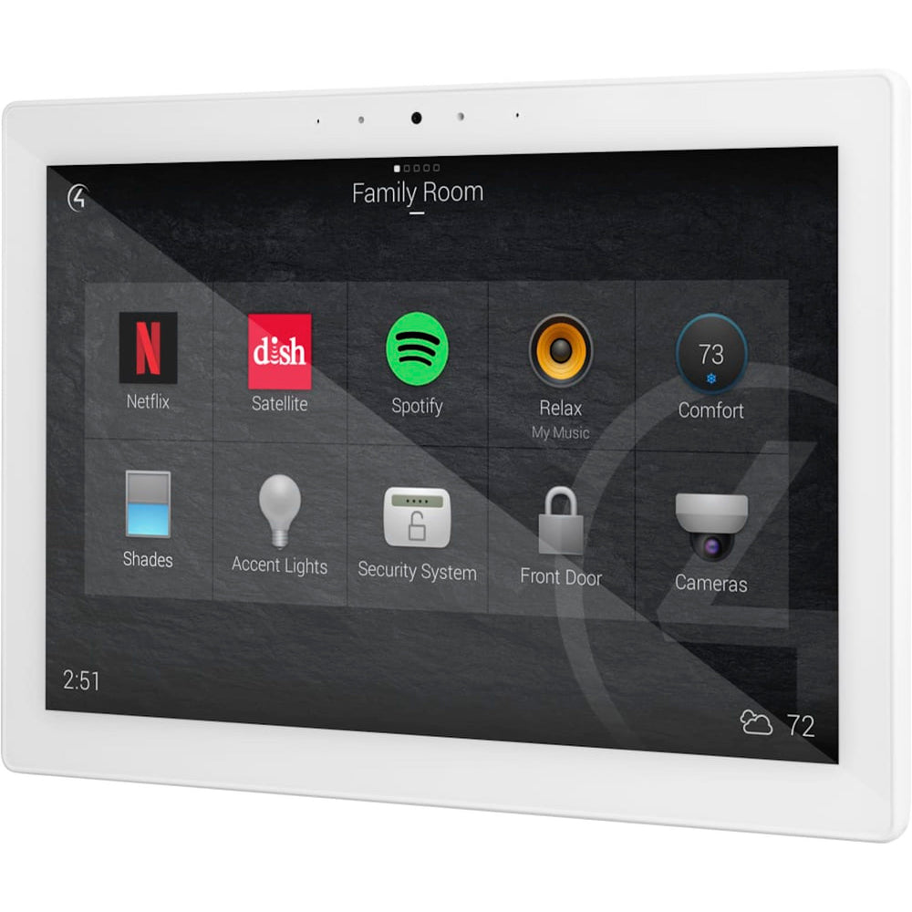 Control4 T4 Series 8 inch In-Wall Touchscreen (White)