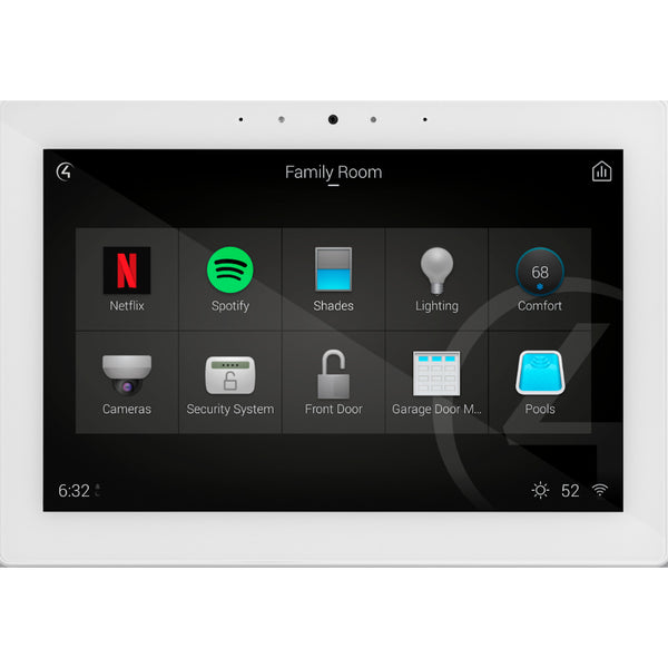 Control4 T4 Series 8 inch Tabletop Touchscreen (White)