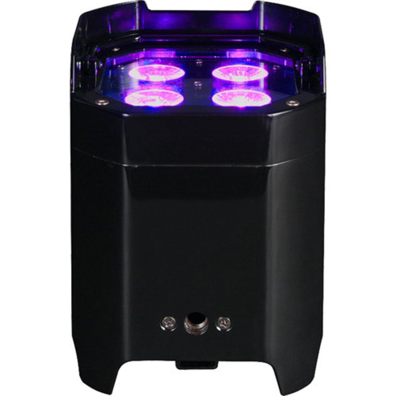 American DJ Black RGBA Wash Fixture -Battery Powered w/WiFLY