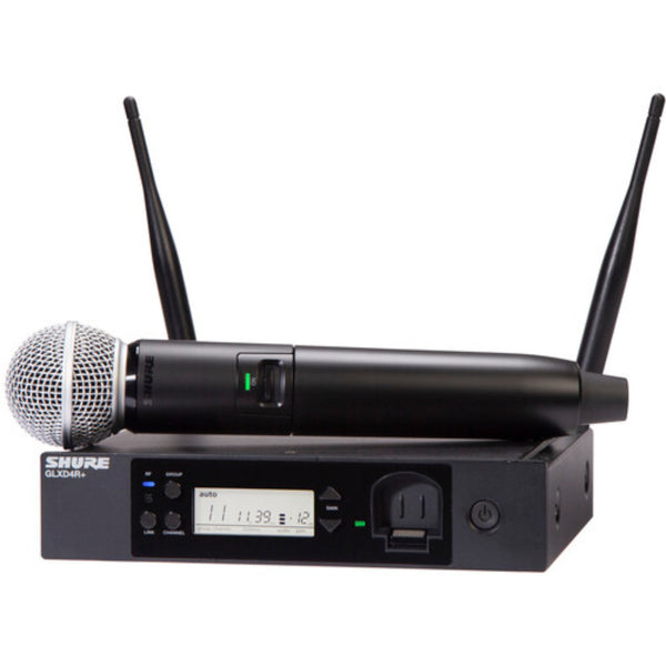 Shure GLXD24R+/SM58-Z3 Wireless System With SM58 Microphone