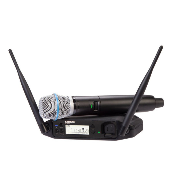 Shure GLXD24+/B87A-Z3 Wireless System With QLXD2/BETA87A