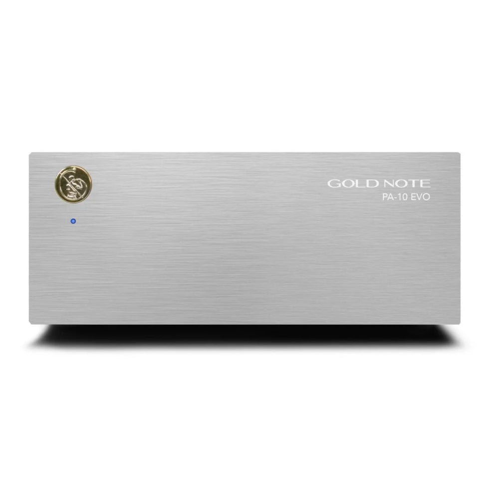 Gold Note PA-10 EVO Stereo Power Amplifier 140 Watt  Silver