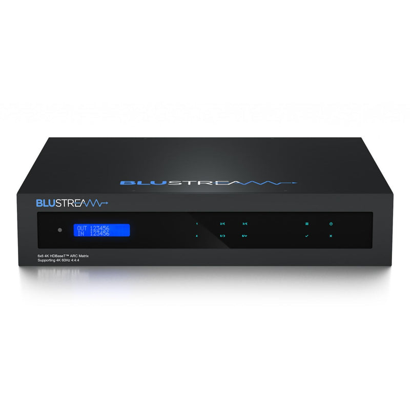 Blustream HMXL66ARC 6x6 4KHDMI/HDBT Matrix - 70m