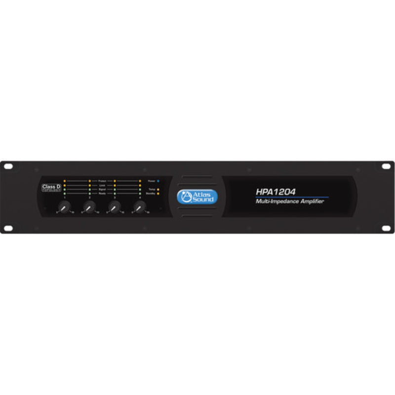 Atlas HPA1204 Four Channel Commercial Amplifier