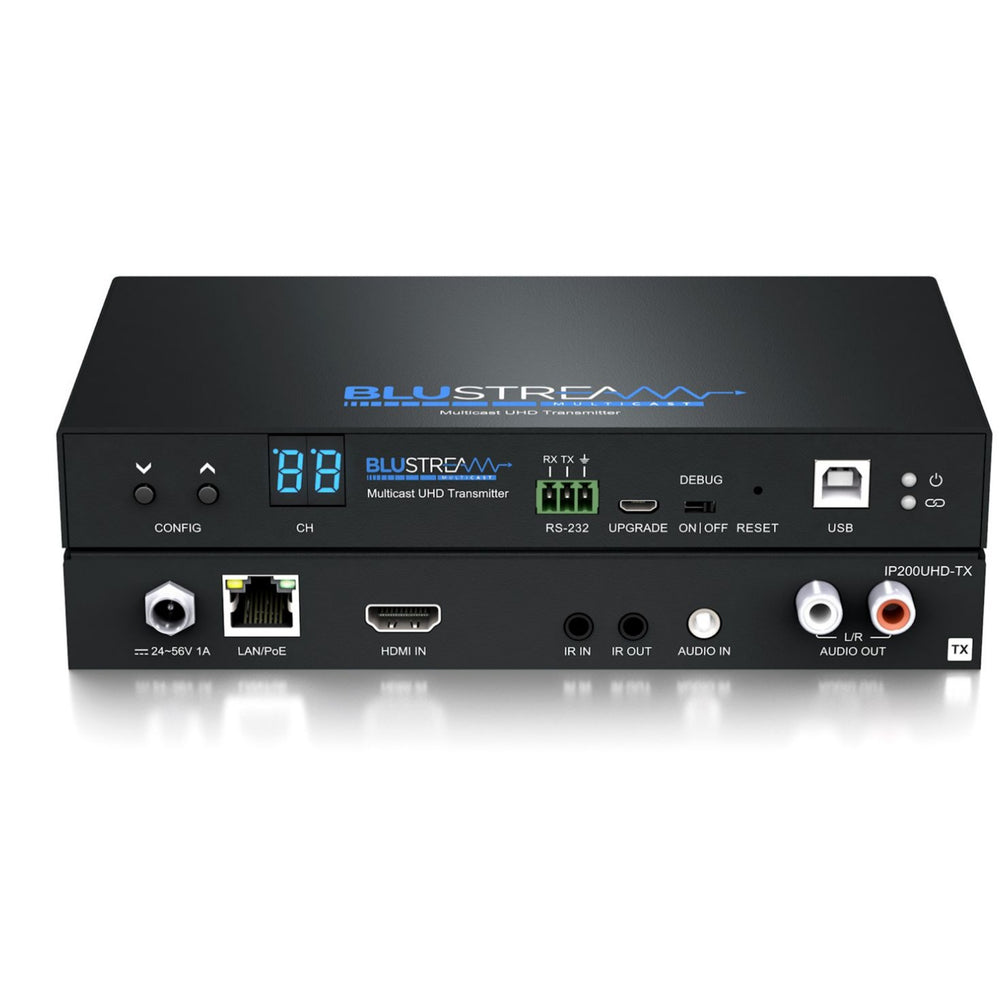 Blustream IP200UHD-TX 10Gbps AVoIP Transmitter