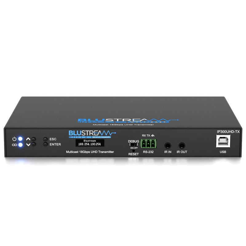 Blustream IP300UHD-TX 18Gbps AVoIP Transmitter