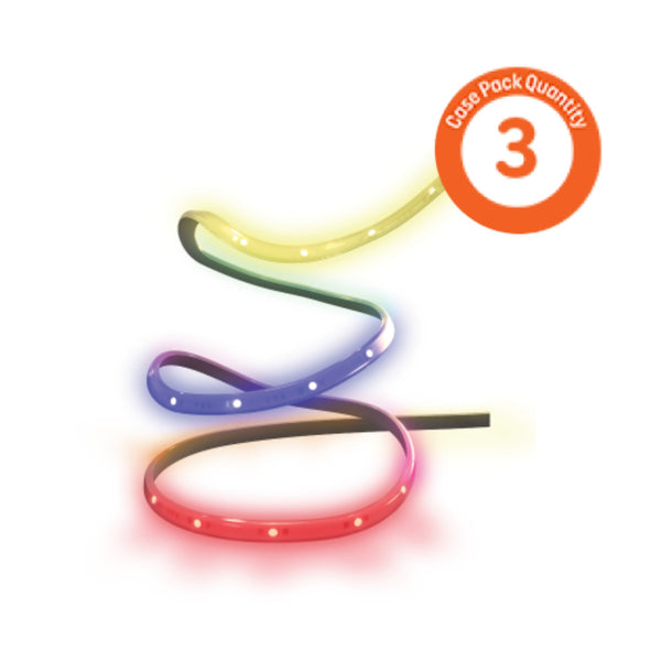 Savant Indoor Light Strip 16Ft, Full Color (3 Pack)