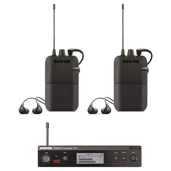Shure P3TR112TW-H20 Twinpack