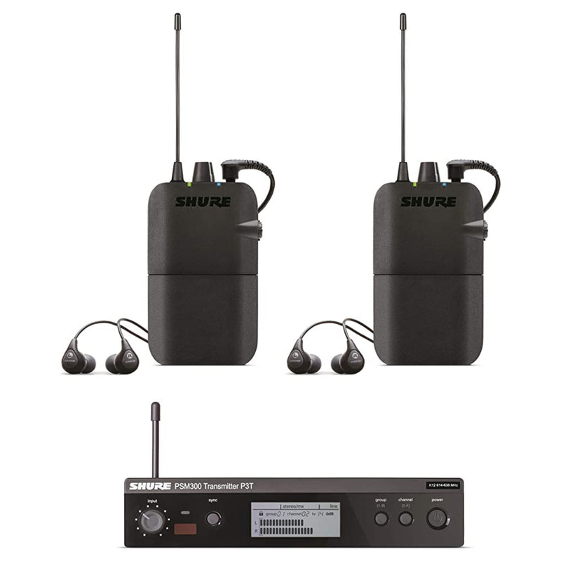 Shure P3TR112TW-H20 Twinpack