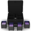 Chauvet DJ Freedom Par H9 IP X4 Battery-Powered IP54 LED PAR