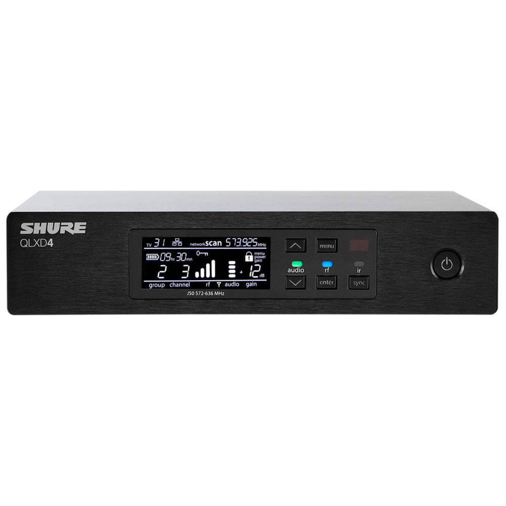 Shure QLXD4-X52 Digital Wireless Receiver