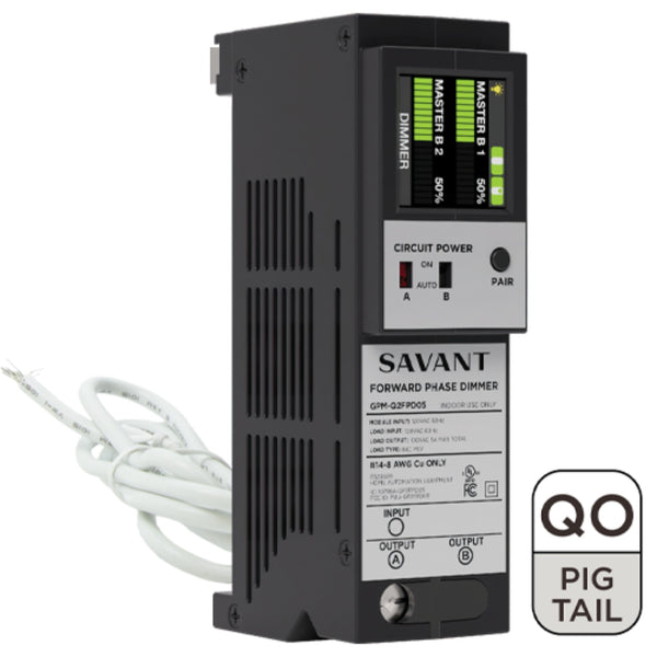 Savant Qo Fpd Lighting Module, Pigtail