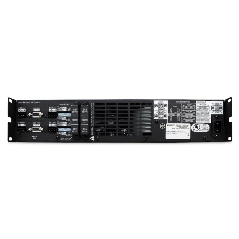 QSC Q-SYS DCA1644 4-Channel Power Amplifier 250W