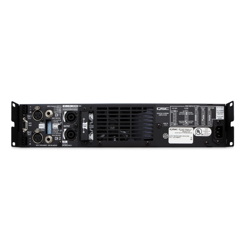 QSC Q-SYS DCA2422 4-Channel Power Amplifier 475W