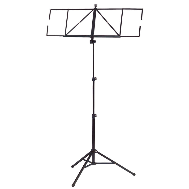 K&M 10062-Black Robby Plus Folding Music Stand Black