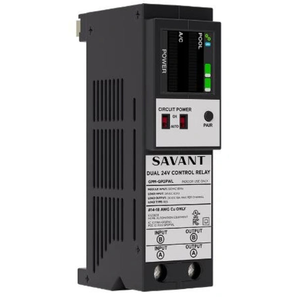 Savant Qo Dual 24V Control Relay Pon