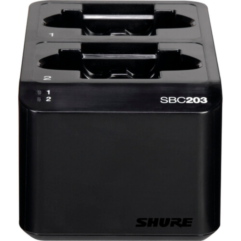 Shure SBC203-US Dual Docking Recharging Station Charges