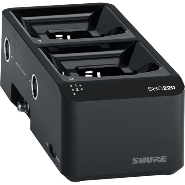 Shure SBC220 2-Bay Networked Docking Charger