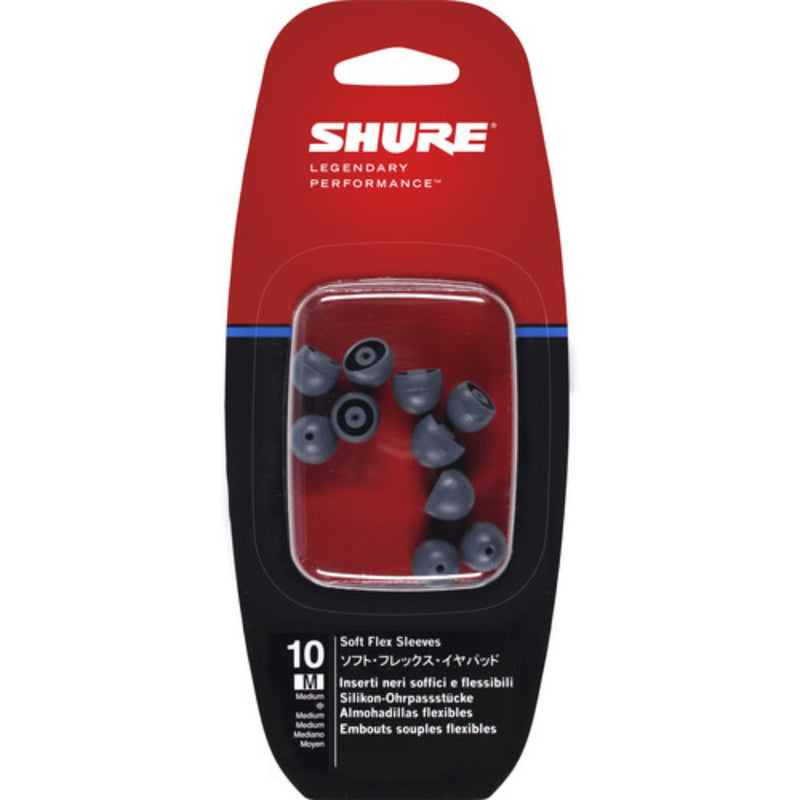 Shure EASFX1-10M Grey Soft Flex Sleeves