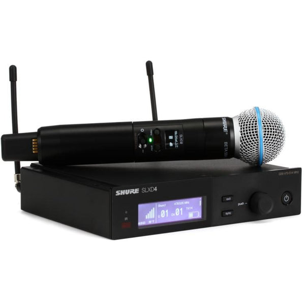 Shure GLXD24+/B58-Z3 Wireless System With BETA58A Microphone