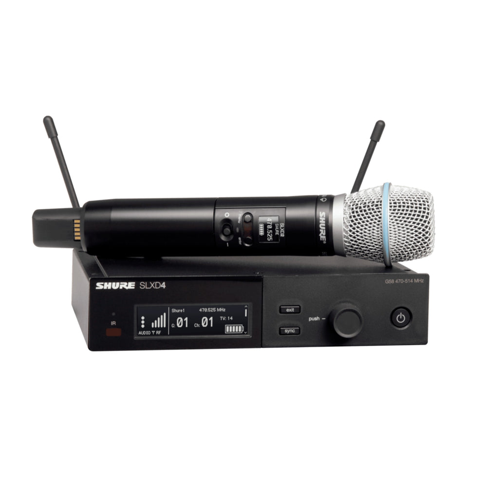 Shure SLXD24/B87A-H55 Wireless Handheld System