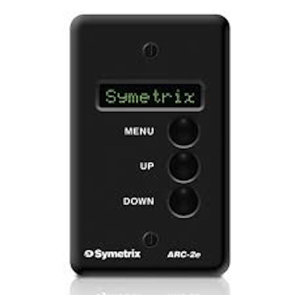 Symetrix ARC-2E Black Remote Control For Symetrix DSPs