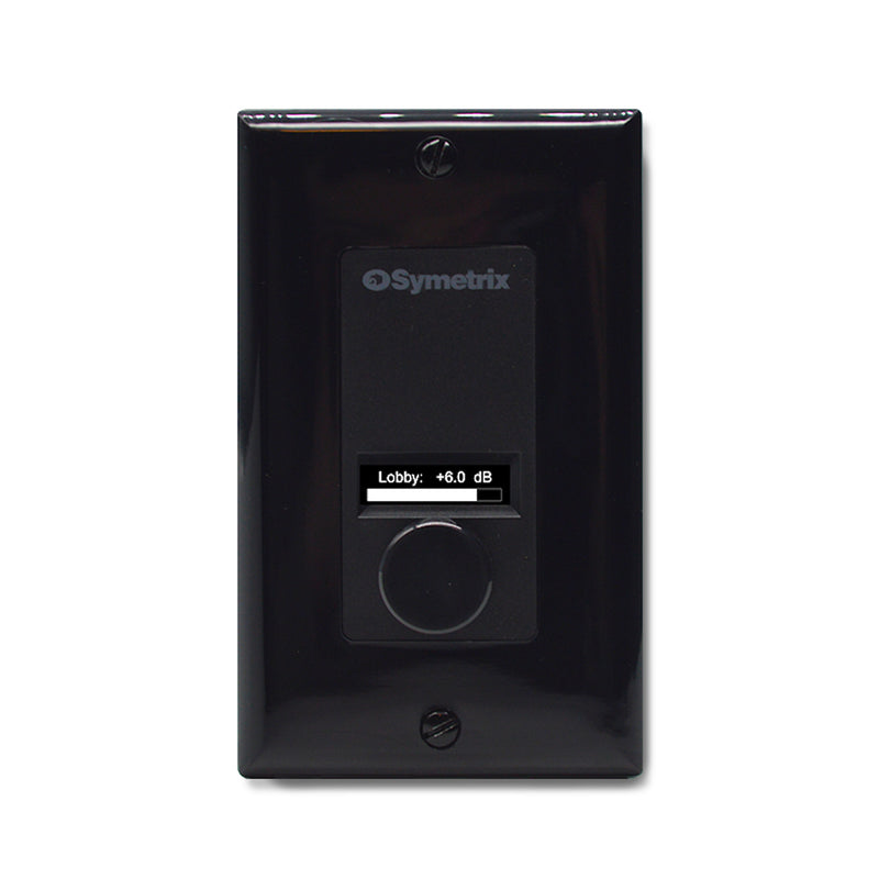Symetrix W1 Black PoE Remote