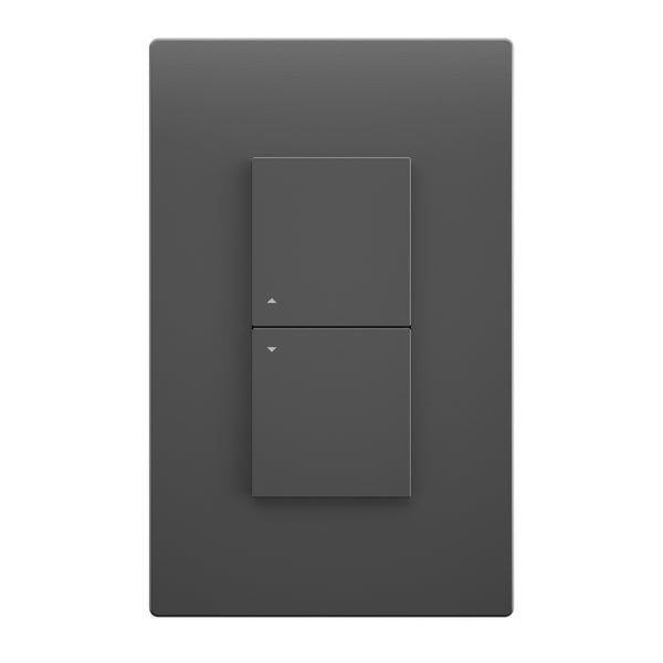 Savant Ascend Low Voltage Keypad - 2 Button (Space Gray)